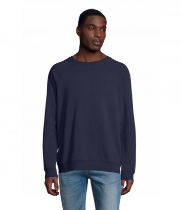 03567 Sol's Space unisex sweatshirt frans marineblauw