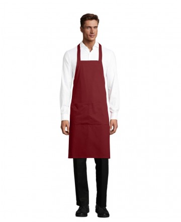 03569 Sol's Gamma Apron unisex burgundy