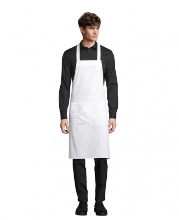 03569 Sol's Gamma Apron unisex wit