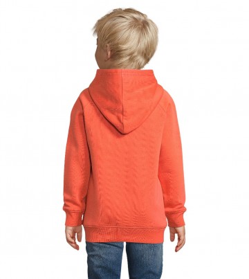 03576 Sol's Stellar Kids sweatshirt burnt oranje achter