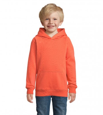03576 Sol's Stellar Kids sweatshirt burnt oranje