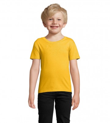 03578 Sol's Pioneer Kids T-shirt geel