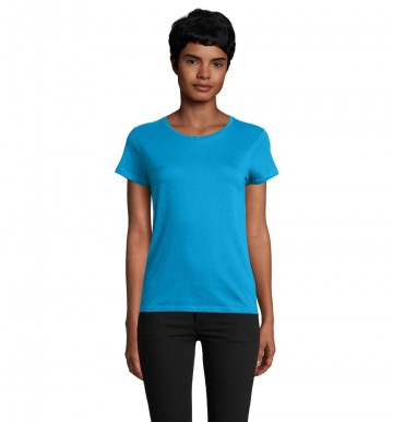 03579Sol's Pioneer dames T-shirt  waterblauw