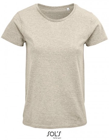 03580 Sol's Crusader dames T-shirt heather beige 0