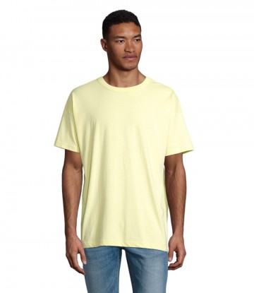03806 Sol's Boxy Oversized heren T-shirt lichtgeel