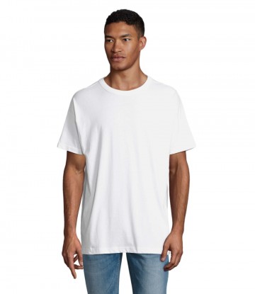 03806 Sol's Boxy Oversized heren T-shirt wit