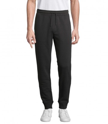 03810 Sol's Jumbo unisex Fleece joggingbroek zwart