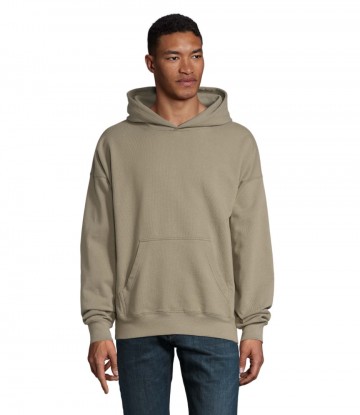 03813 Sol's Conner unisex oversized hoodie khaki