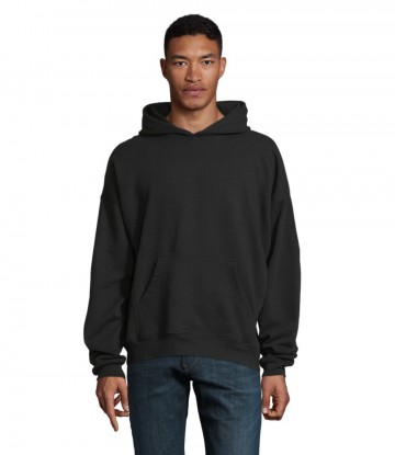 03813 Sol's Conner unisex oversized hoodie zwart