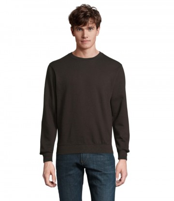 03814 Sol's Columbia unisex sweatshirt zwart