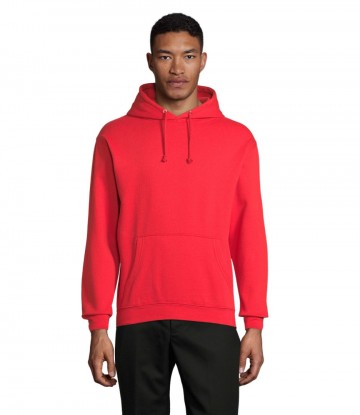 03815 Sol's Condor unisex sweatshirt mert kap fel rood