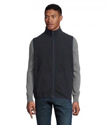 03822 Sol's Factor fleece unisex bodywarmer marineblauw