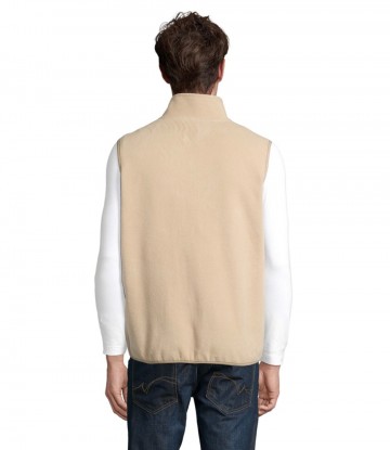 03822 Sol's Factor fleece unisex bodywarmer touw achter