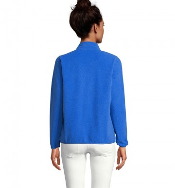 03824 Sol's Factor dames fleece jack koningsblauw achter