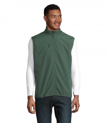 03825 Sol's Falcon heren softshell bodywarmer bosgroen