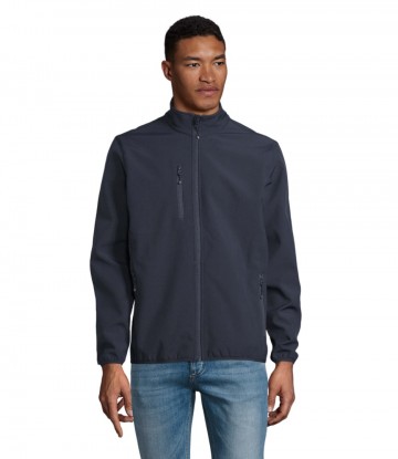 03827 Sol's Falcon heren softshell jack abyss blauw