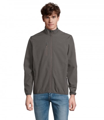 03827 Sol's Falcon heren softshell jack houtskoolgrijs