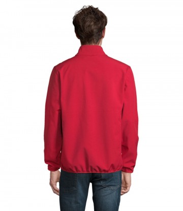03827 Sol's Falcon heren softshell jack rood achter