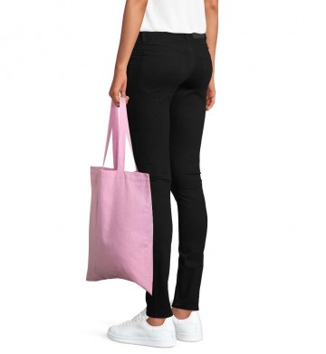 03829 Sol's Awake recyceld boodschappentas heather roze