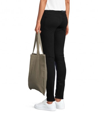 03829 Sol's Awake recyceld boodschappentas khaki