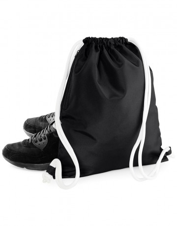 BG110 Bagbase Icon Gymzak - zwart / wit