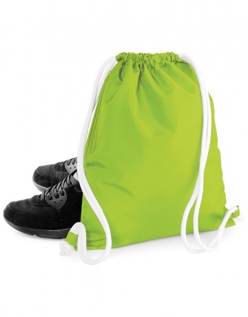BG110 Bagbase Icon Gymzak - limoengroen / wit