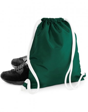 BG110 Bagbase Icon Gymzak - flessengroen / wit