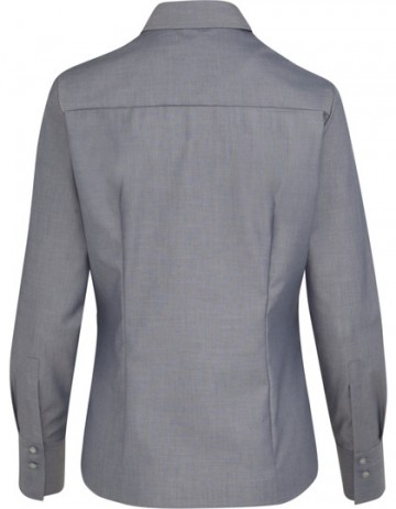 080604 Seidensticker Ladies Blouse Regular Fit L/S antraciet rug