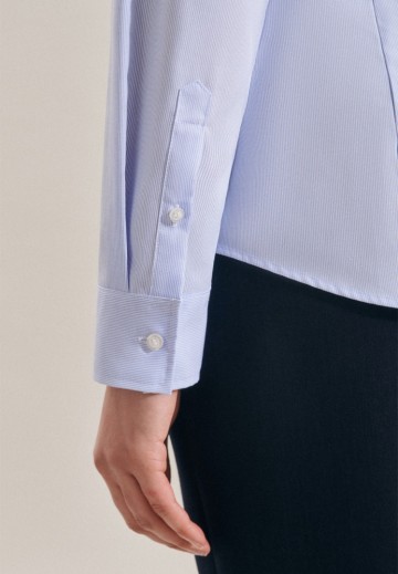 080619 Seidensticker Ladies Blouse Slim Fit Check/Stripes L/S  stripes 1 mouw