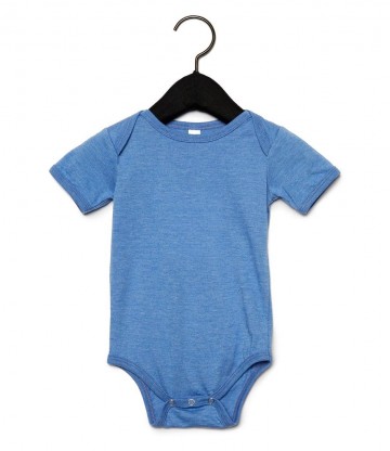 B+C Baby Bodysuit 100B columbia blauw heather