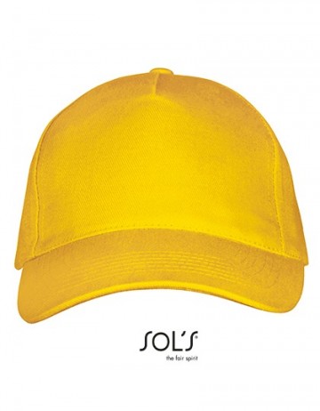 Sol's Long Beach cap goudgeel