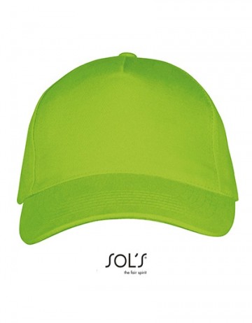 Sol's Long Beach cap limoengroen