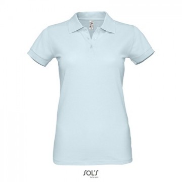 11347 Sol's Perfect Women Polo creamyblauw