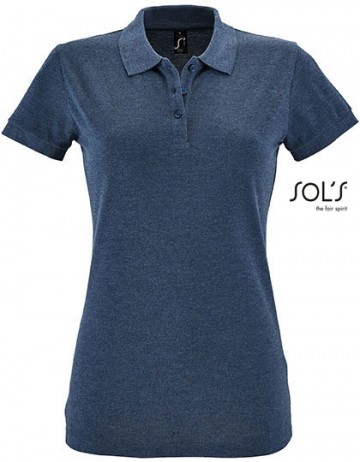 11347 Sol's Perfect Women Polo heather denim