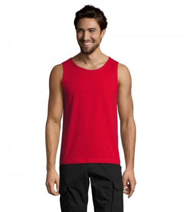 11465 Sol's Justin heren Tanktop rood