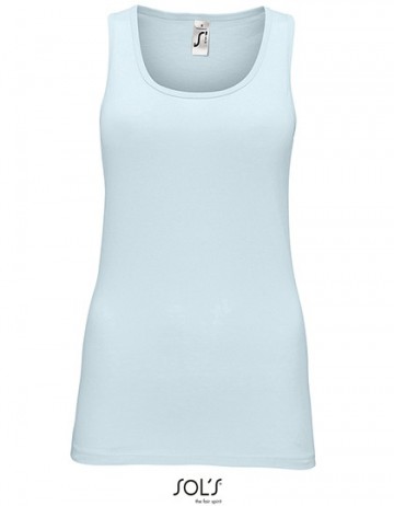 11475 Sol's Jane Tanktop creamyblauw