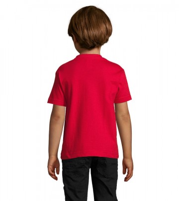 11770 Sol's Imperial kinder T-shirt rood achter