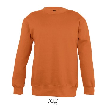 13249 Sol's New Supreme sweater Kids oranje