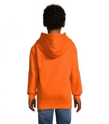 13255 Sol´s Slam Kids hooded sweat oranje achter