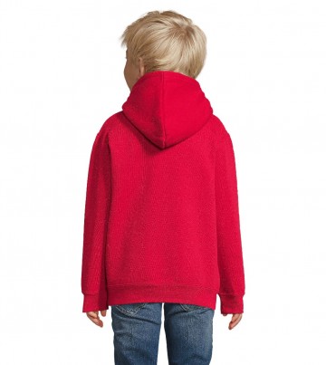 13255 Sol´s Slam Kids hooded sweat rood achter