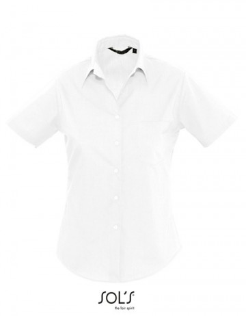 16070 Sol's Escape dames Polin shirt wit