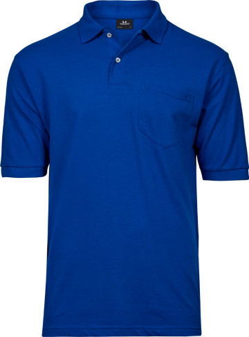 TJ2400 Tee Jays Pocket Polo mannen koningsblauw