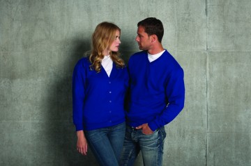 Russell Sweatshirt met V-hals