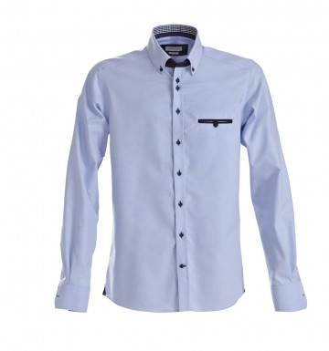 Purple Bow 40 - men/slim fit hemelsblauw