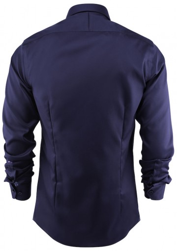 Purple Bow 46 slim fit marineblauw rug