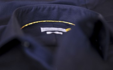 JHF Yellow 50 men regular Marineblauw