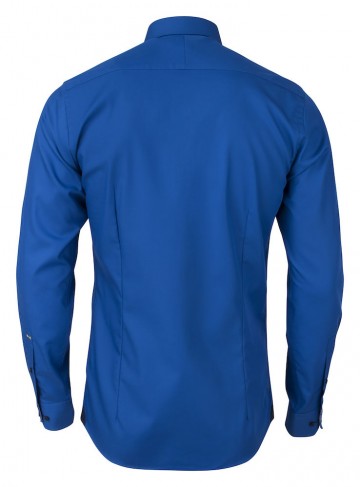 JHF Yellow Bow 51 men slim fit koningsblauw rug