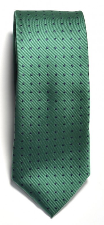 JHF Tie dotted groen / blauw