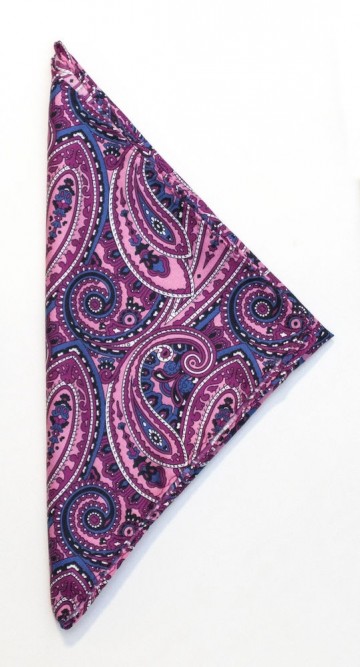 JHF The Paisley handkerchief roze