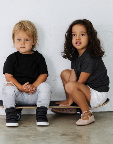 B+C Kids Canvas Toddler Crew Neck T-shirt 3001T